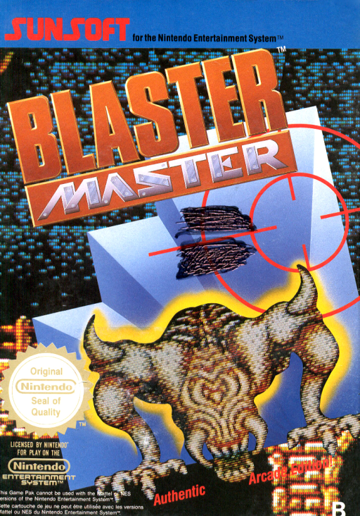Blaster Master (Europe) box art